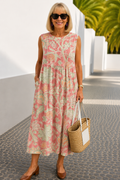 BETH | BOTANICAL MIDI DRESS