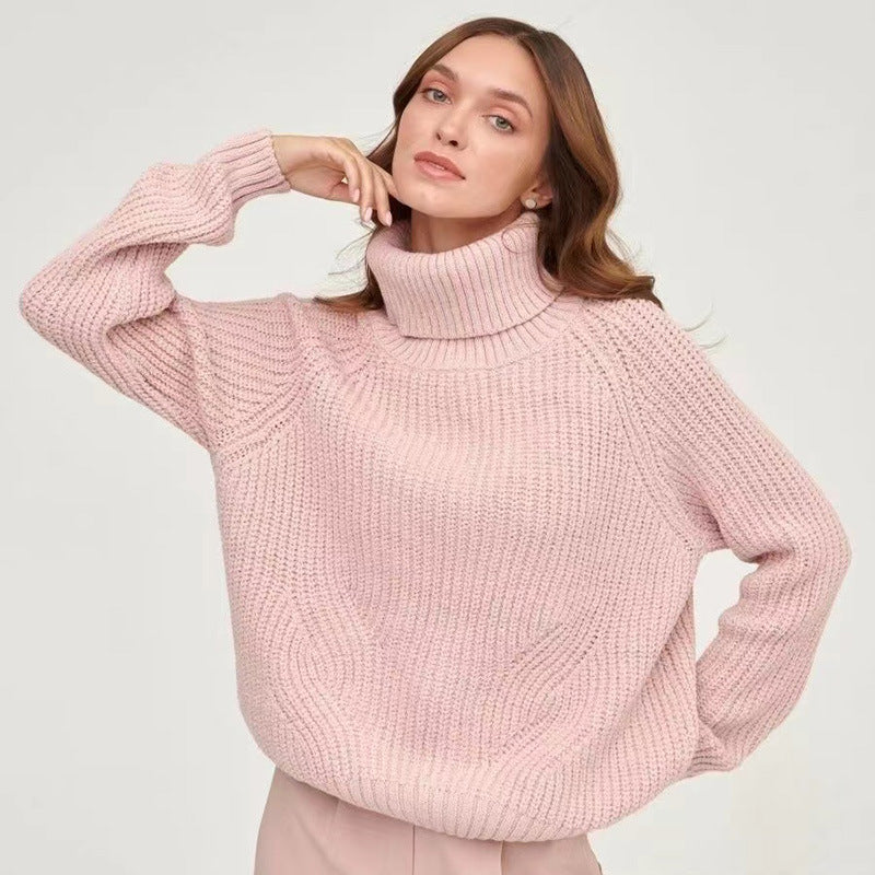 Shaquana | Roll-Neck Ribbed Jumper