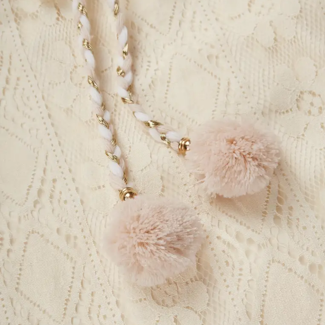 RAELENE | LACE FRINGED DRESS