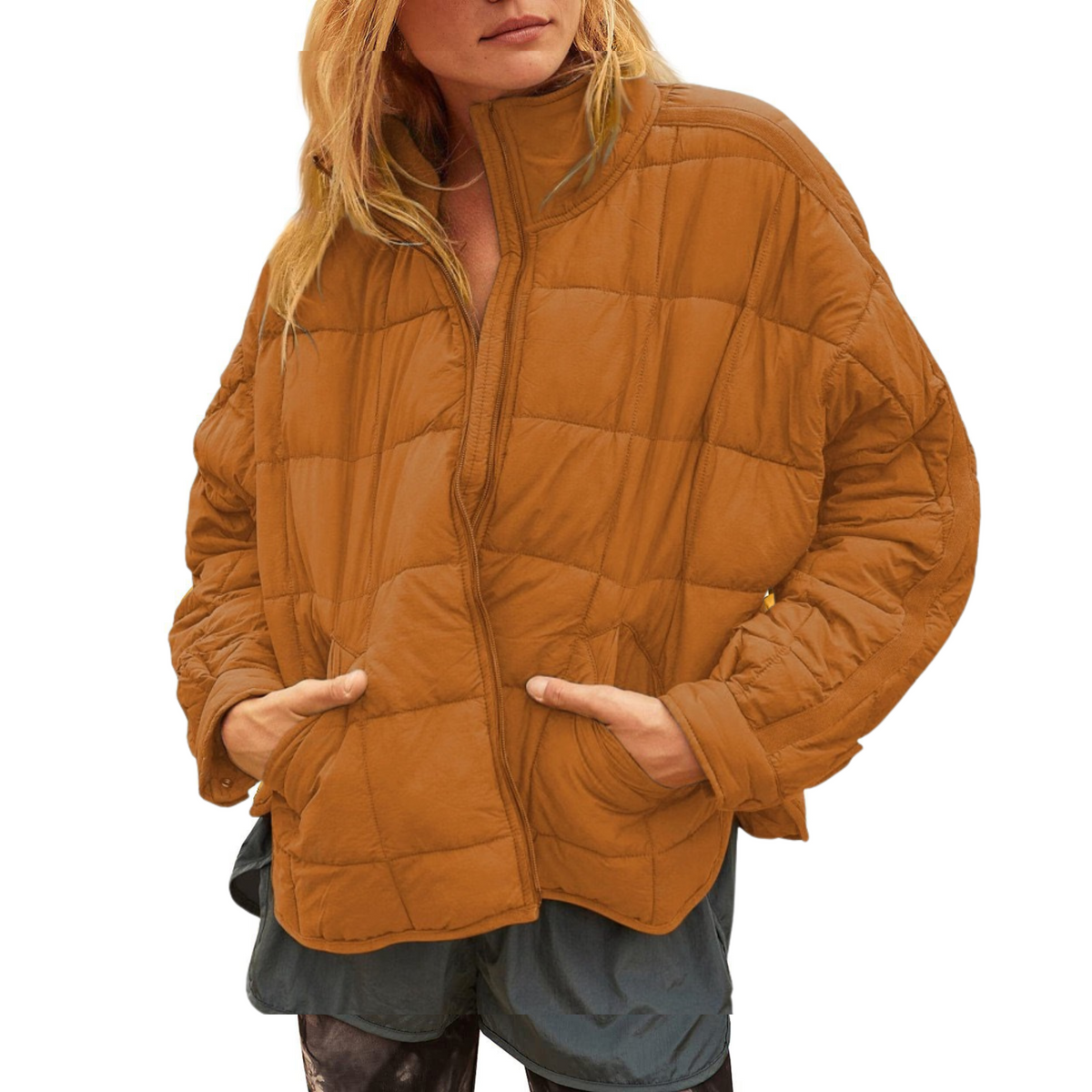 Dayanara | Drawstring Quilted Jacket