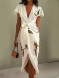 AMELIA | FLORAL WRAP DRESS