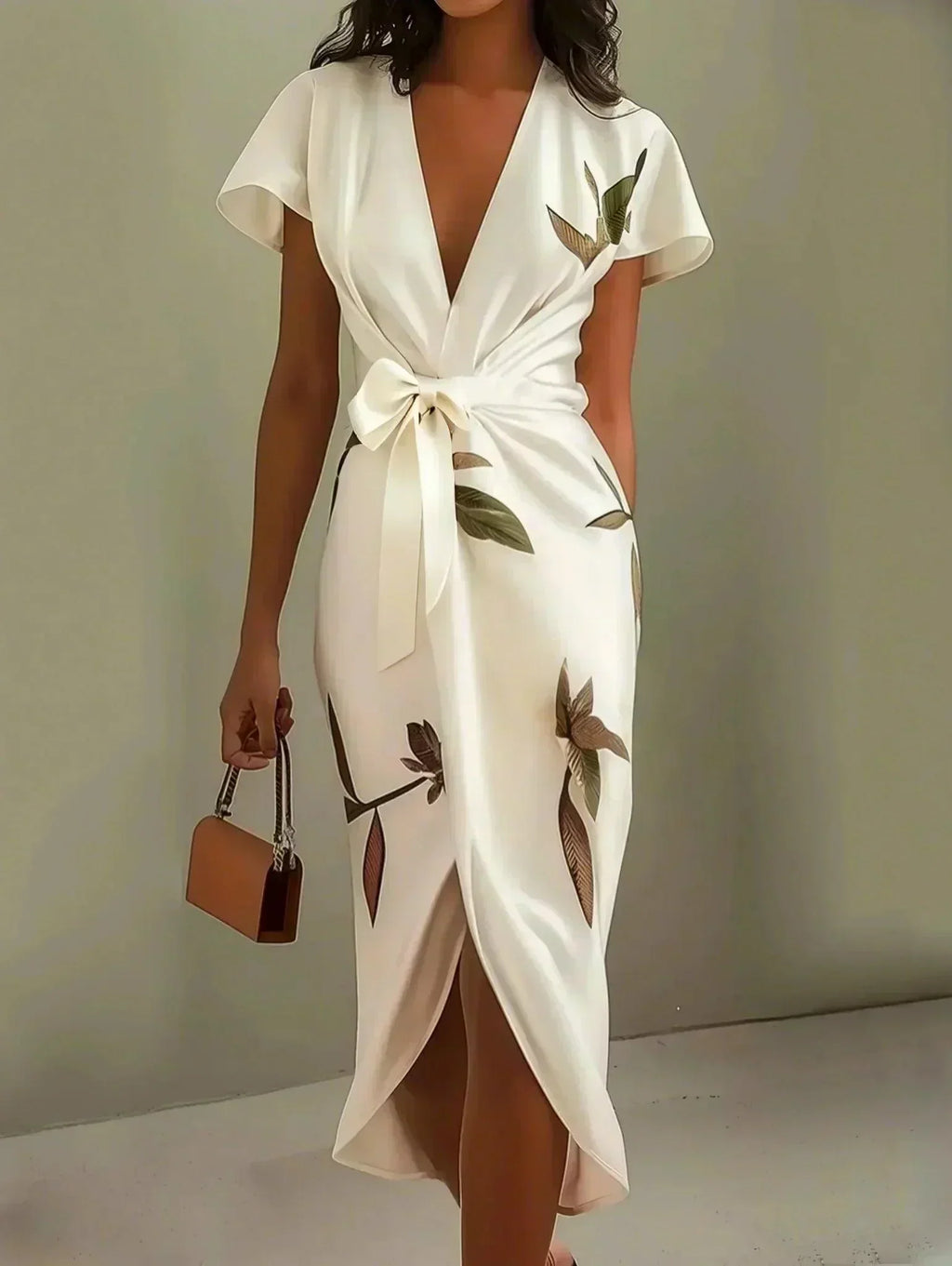 AMELIA | FLORAL WRAP DRESS