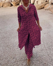 Maeve | Geometric-Print Set
