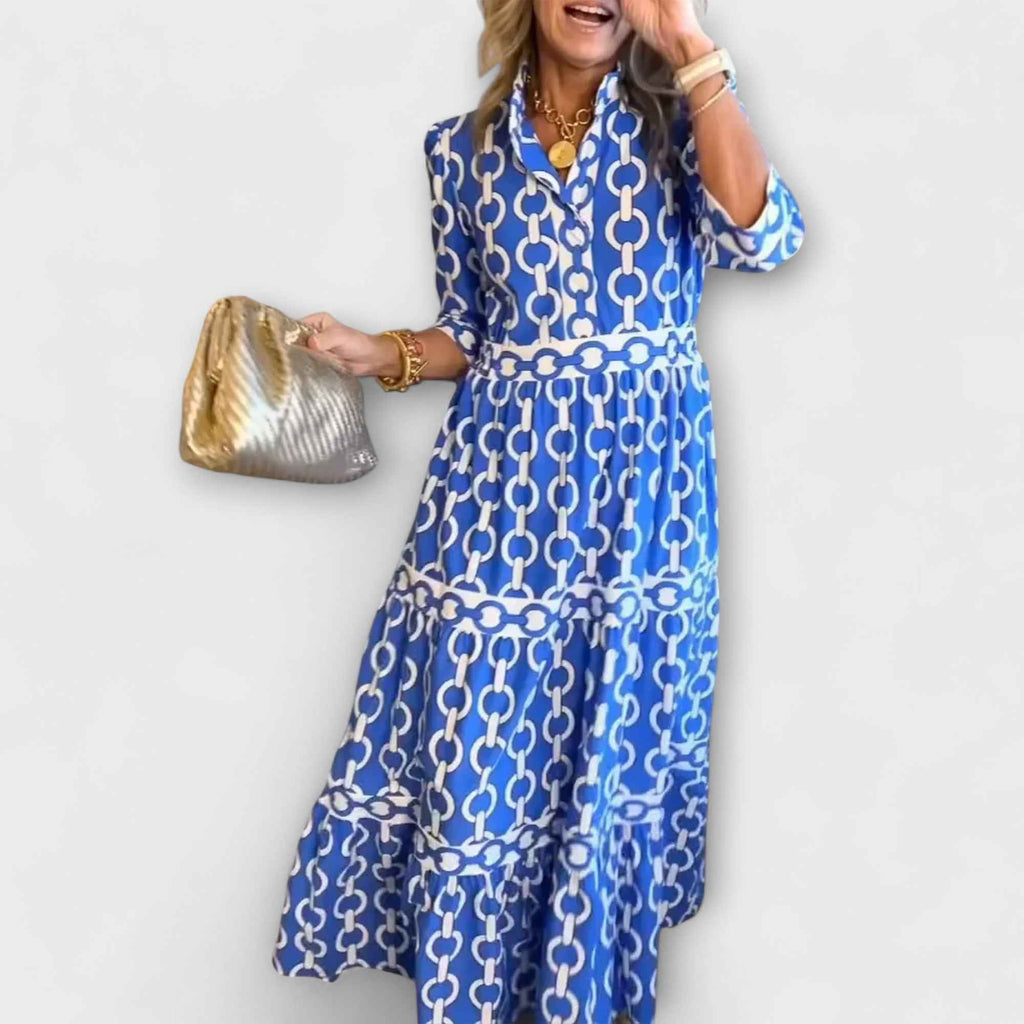 JULIANA | PRINTED MIDI DRESS