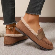 Birtie | Textured-Lining Loafers