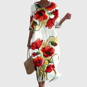 Hayley | Elegant Maxi Flower Dress