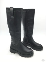 Lucrezia high chunky-sole boots in black