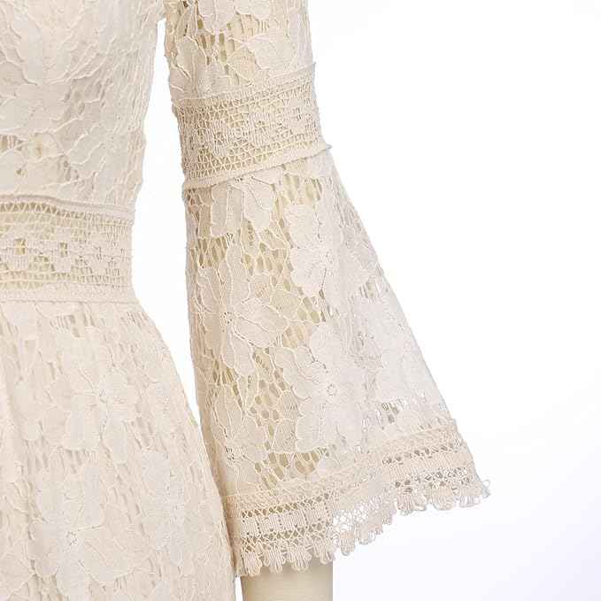 AMARY | LACE FLOWING DRESS
