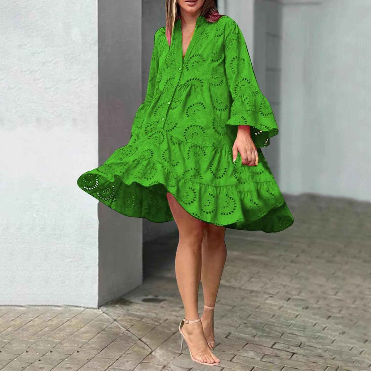 LYDIA | FLOWING A-LINE DRESS
