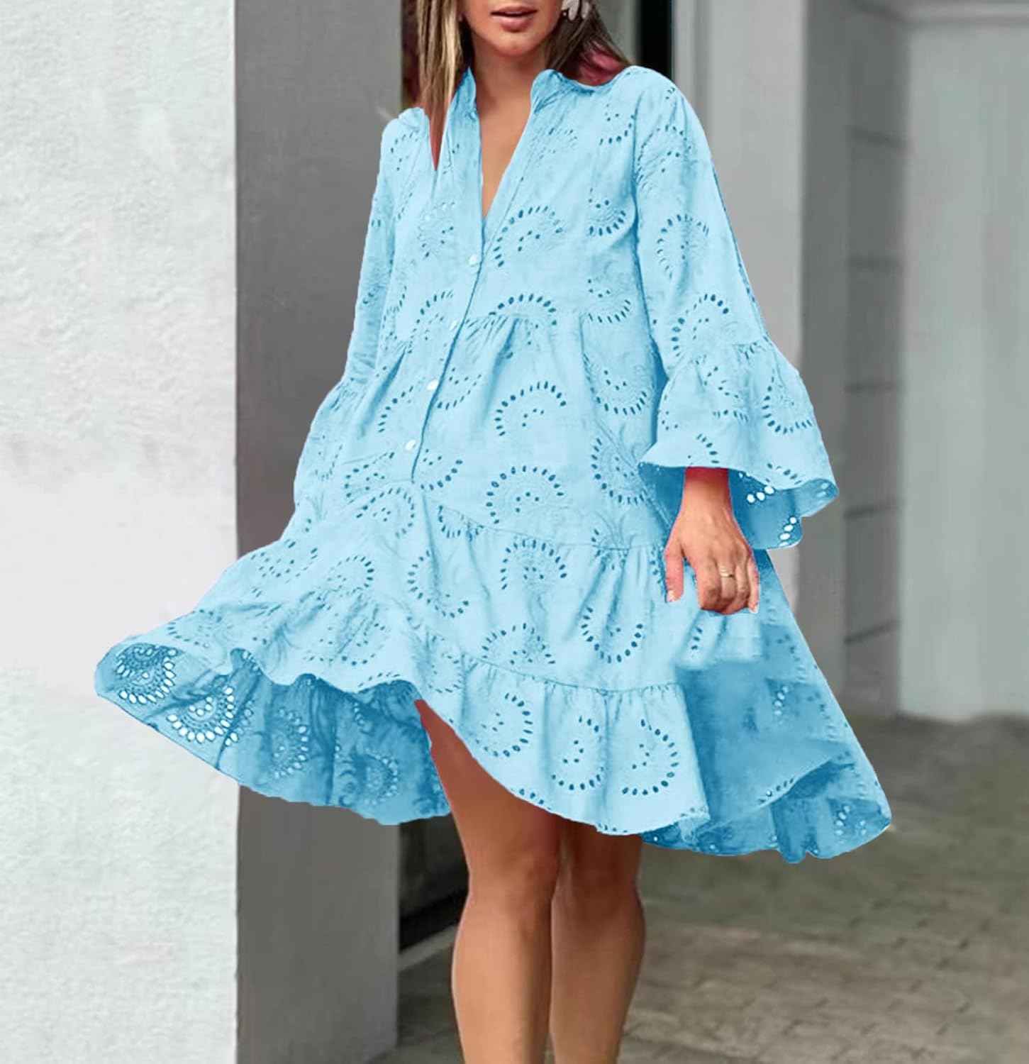 LYDIA | FLOWING A-LINE DRESS