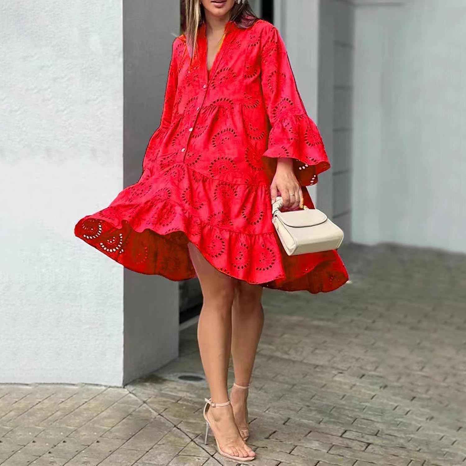 LYDIA | FLOWING A-LINE DRESS