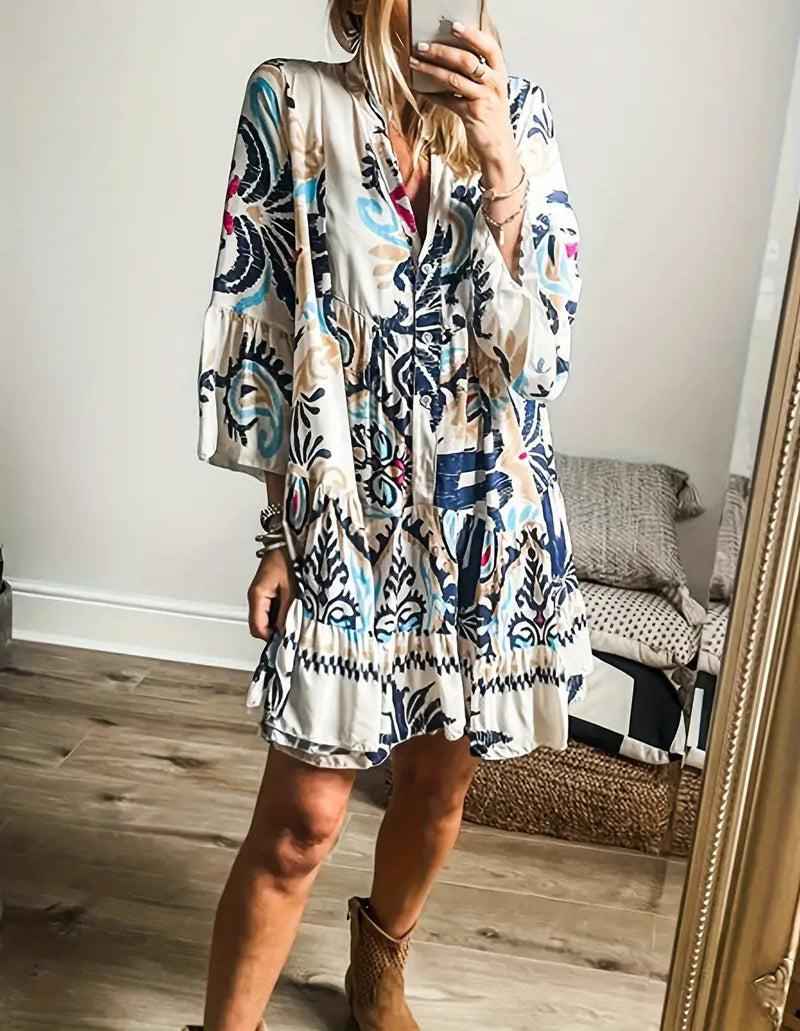 VERONIQUE | PRINTED DRESS