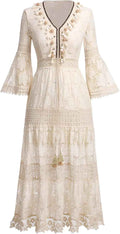 AMARY | LACE FLOWING DRESS