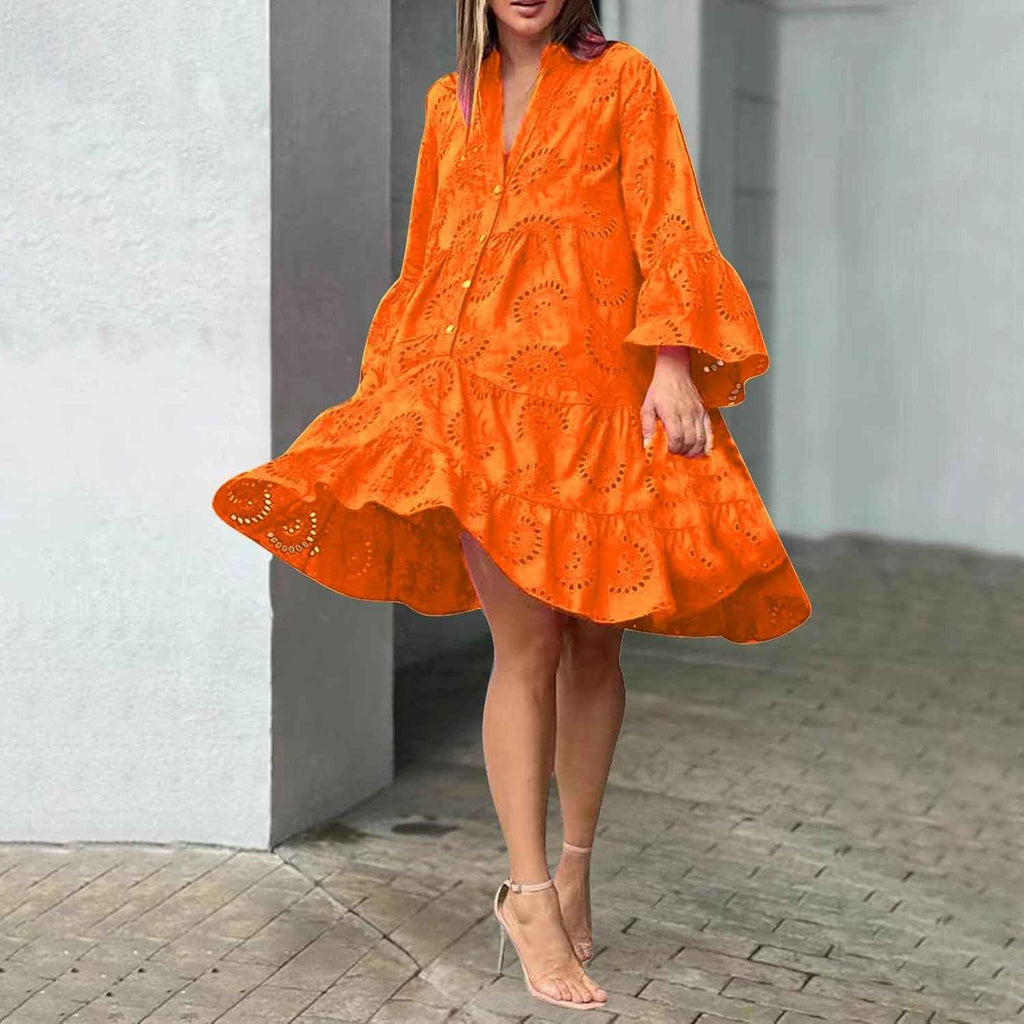 LYDIA | FLOWING A-LINE DRESS