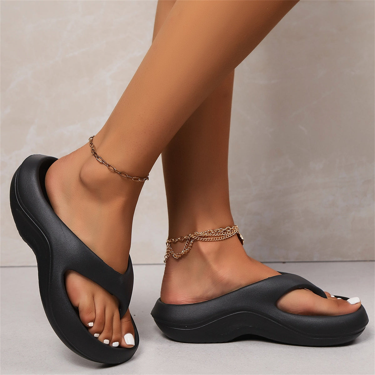 Glenice | Toe-Post Platform Sandals