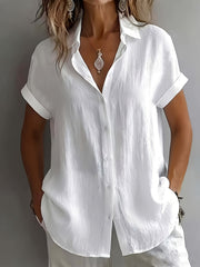 Tyeshia | Collared Short-Sleeve Shirt