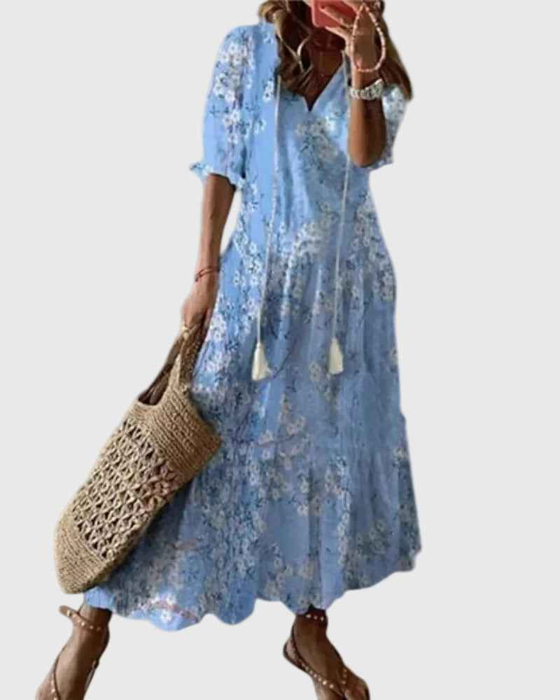 Amalia | Vintage Boho Maxi Dress