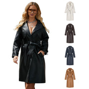 Abrianna | Belted Lapel Coat