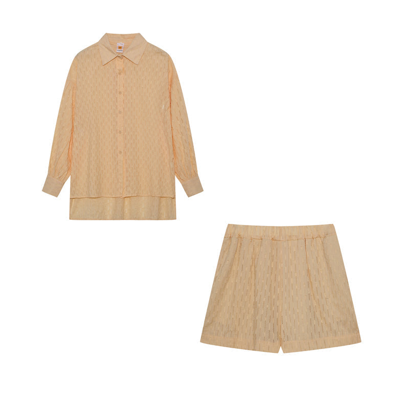 ELIZABETH | COTTON BUTTON-FRONT CO-ORD SET