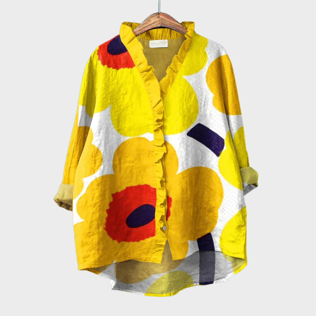 HELENA | LONG-SLEEVE BLOUSE