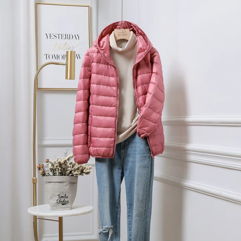 Orpha | Contrast-Lined Puffer Jacket