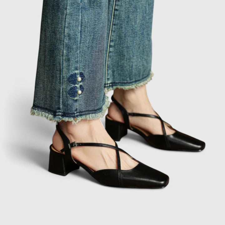EVANA | BLOCK-HEEL WIDE-FIT SANDALS