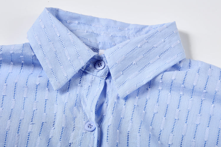 ELIZABETH | COTTON BUTTON-FRONT CO-ORD SET