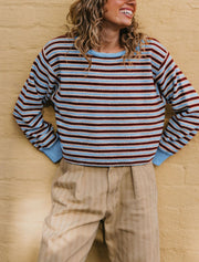 Mignon | Striped Round-Neck Jumper