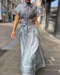 ADELE | PRINTED COLLARED CO-ORD SET