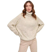 Shaquana | Roll-Neck Ribbed Jumper