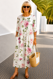 Kira | Floral Breathable Dress
