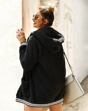 Mollie | Hooded Textured Jacket