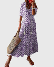 Amalia | Vintage Boho Maxi Dress