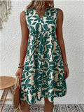 TASHA | FLORAL BUTTON-FRONT MIDI DRESS
