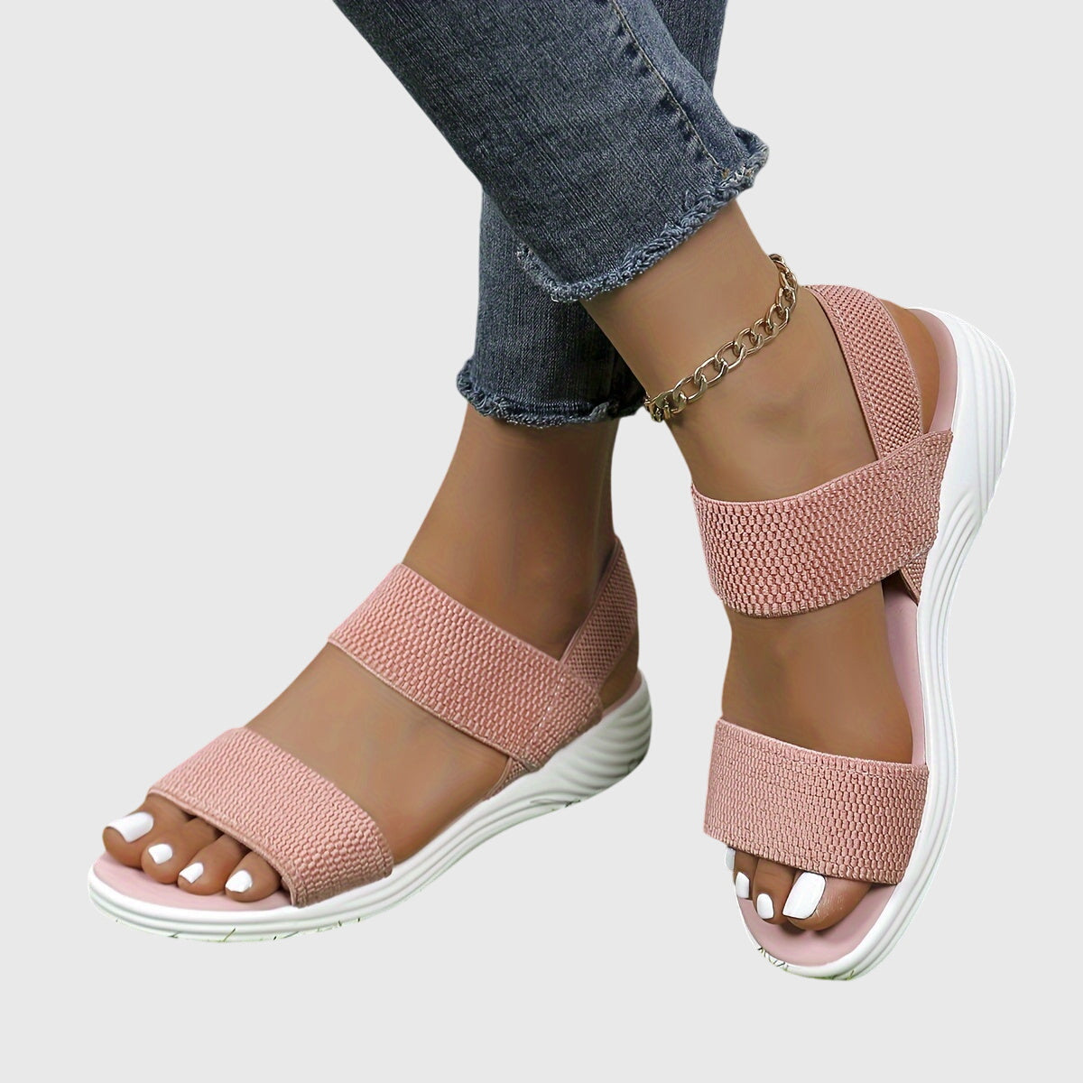 JESSAMINE | WIDE-FIT CUSHIONED SANDALS