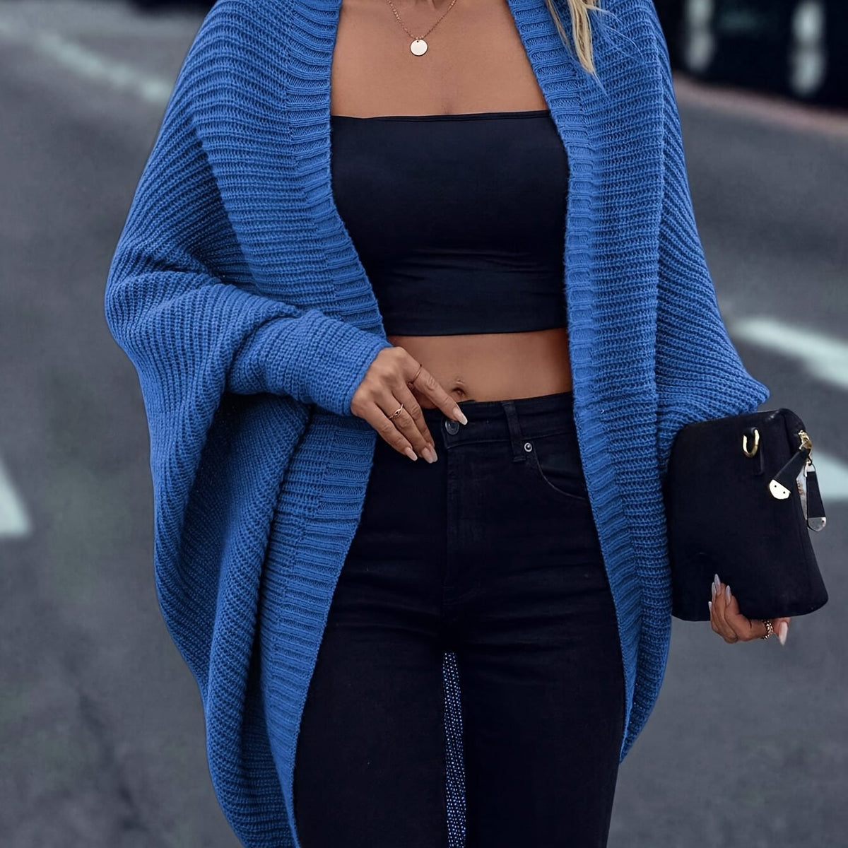 Phylicia | Ribbed Shawl-Collar Cardigan