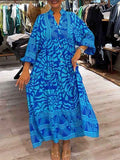 CARMILLA | PRINTED RELAXED-FIT DRESS