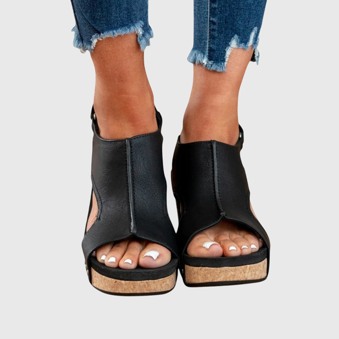 MARNI | PLATFORM WEDGE SANDALS