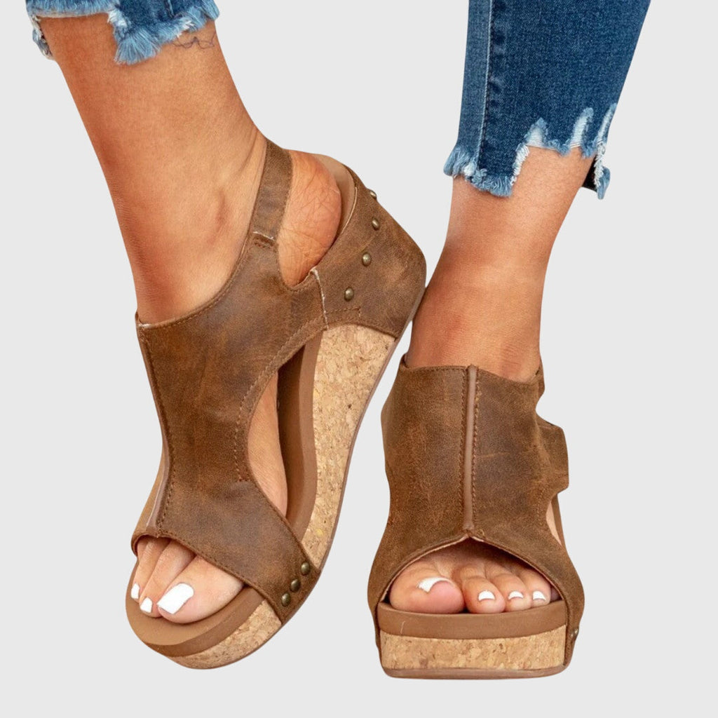 MARNI | PLATFORM WEDGE SANDALS