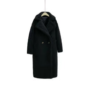 Jazlyn | Long Textured Lapel Coat