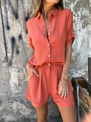 Aarini | Lightweight Button-Front Set