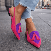Women's sandals in Pink & Green