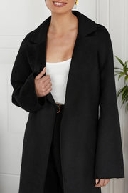Kassie | Long Open-Front Coat