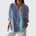 PRINTED FLOWING BLOUSE