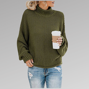 Elease | Ribbed High-Neck Jumper