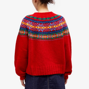 Shavonne | Multicoloured-Yoke Jumper