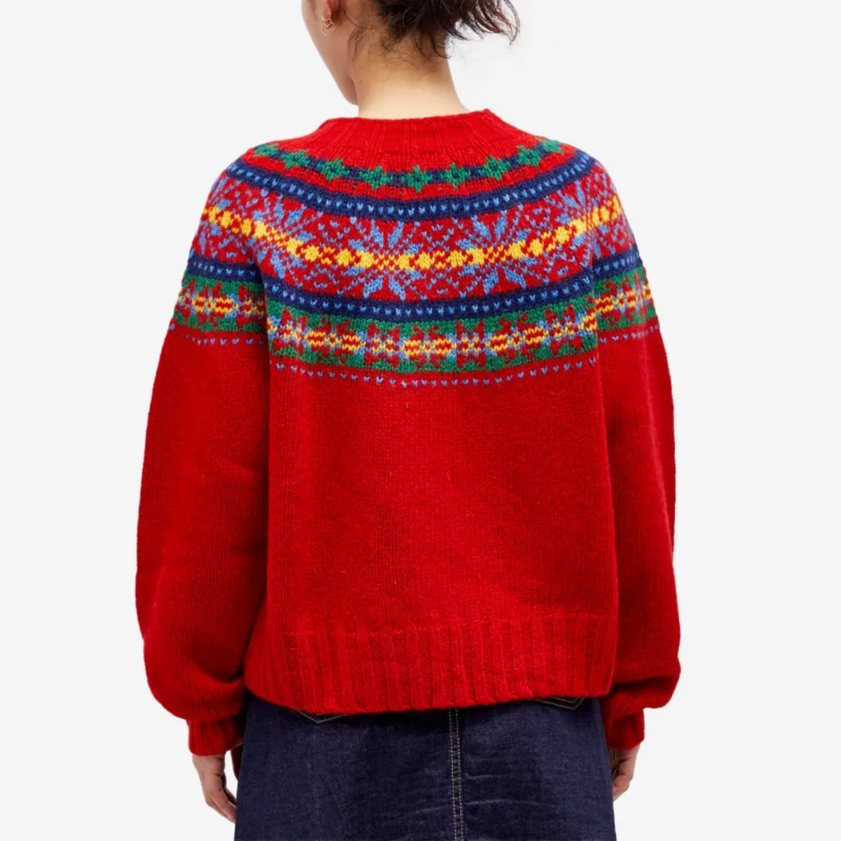 Shavonne | Multicoloured-Yoke Jumper
