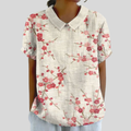 BLOEMEN | FLORAL COLLARED TOP