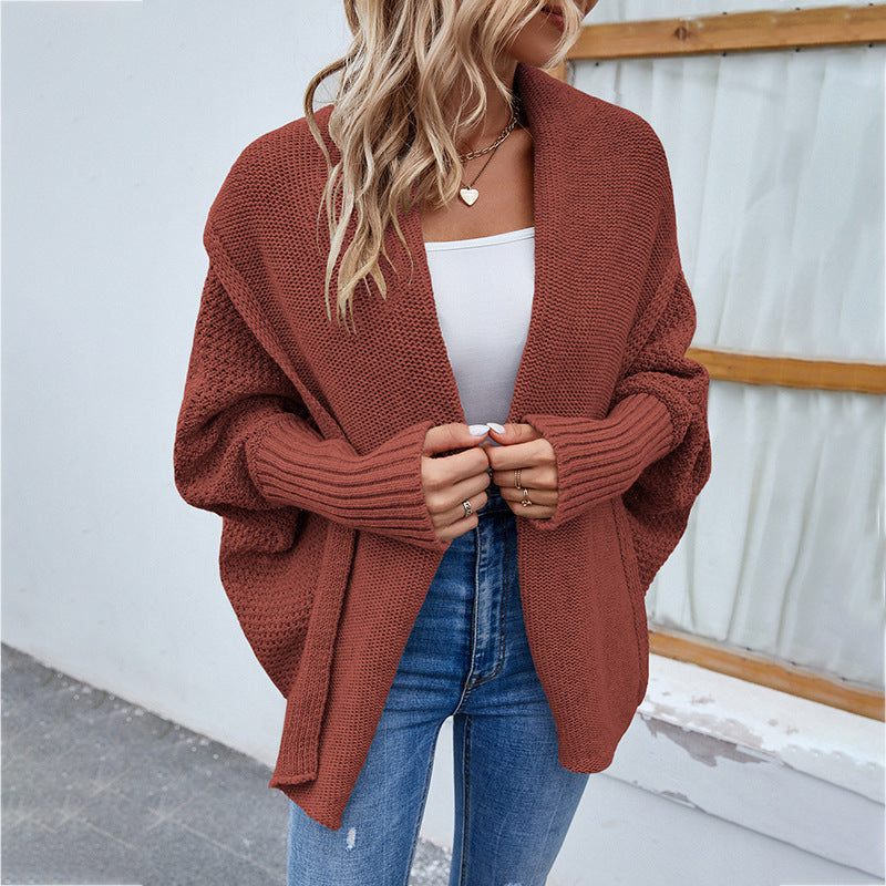 Syreeta | Shawl-Collar Open Cardigan