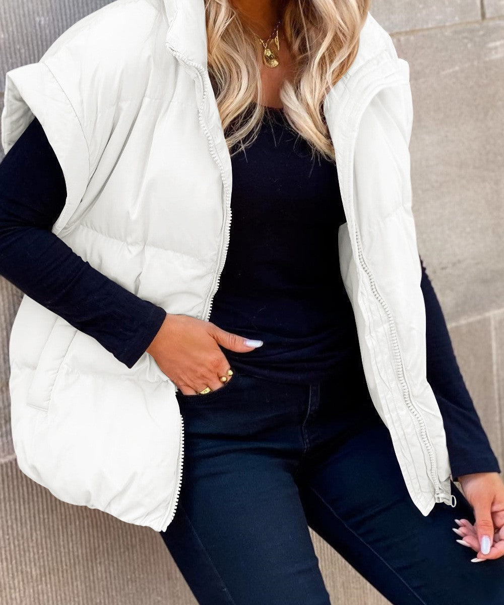 Jerrica | Short Puffer Gilet